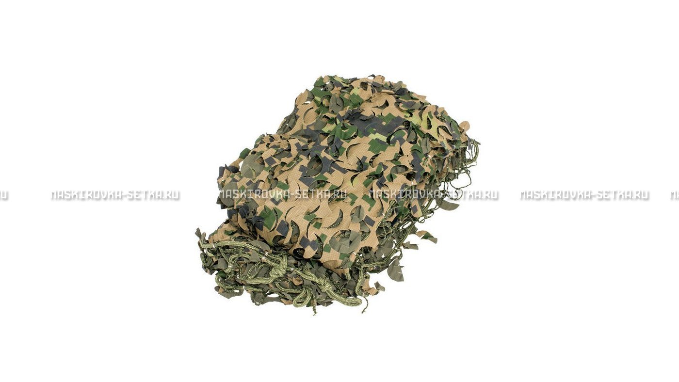 Массеть Camosystems Пейзаж-Профи Лес 3D 1,8х6 м  – купить по цене 7700 руб. в интернет-магазине в городе Магнитогорск картинка 6