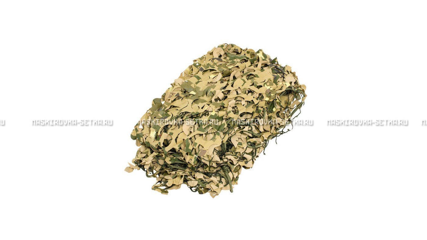 Массеть Camosystems Пейзаж-Профи Милитари 3D 1,8х6 м  – купить по цене 7700 руб. в интернет-магазине в городе Магнитогорск картинка 6