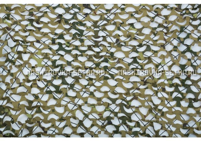 Массеть Camosystems Пейзаж-Профи Милитари 3D 1,8х6 м  – купить по цене 7700 руб. в интернет-магазине в городе Магнитогорск картинка 2