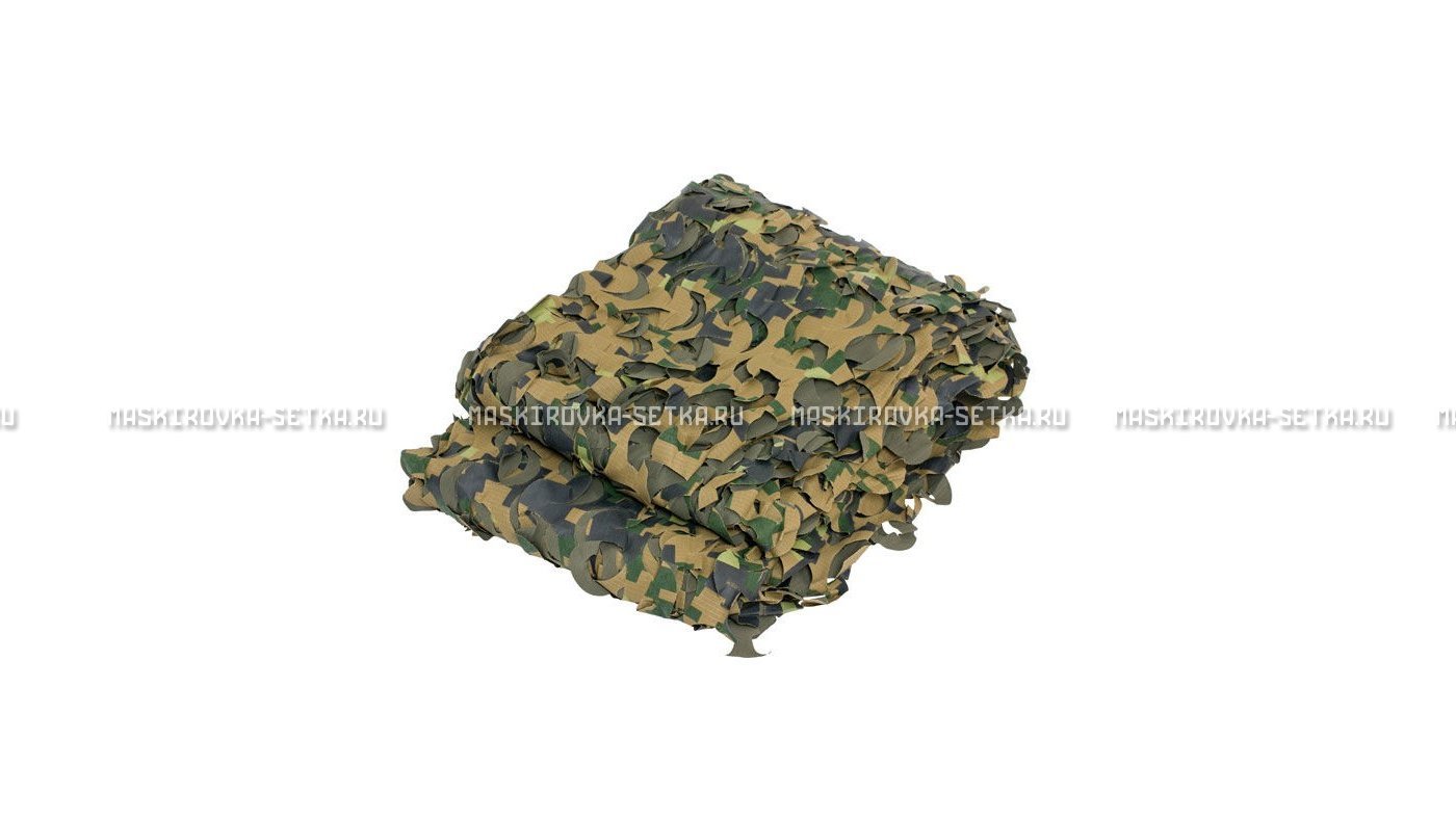 Сетка Camosystems Пейзаж Лес 3D 2,2х6 м  – купить по цене 6200 руб. в интернет-магазине в городе Магнитогорск картинка 6