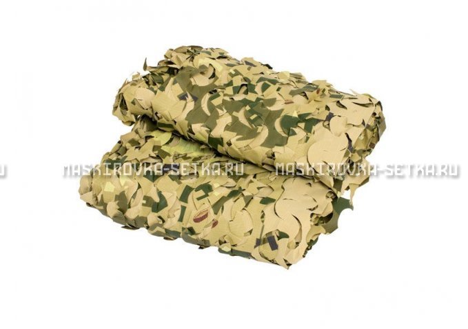 Сетка Camosystems Пейзаж Милитари 3D 2,4х3 м  – купить по цене 3100 руб. в интернет-магазине в городе Магнитогорск картинка 1