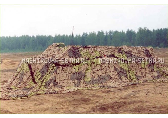 Маскировочная сетка МКТ-4П Поле 3х6 м – купить по цене 8700 руб. в интернет-магазине в городе Магнитогорск картинка 1