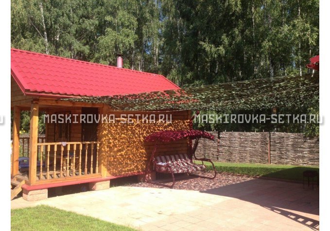 Маскировочная сеть Лес 3х6 м без антипирена – купить по цене 5000 руб. в интернет-магазине в городе Магнитогорск картинка 7