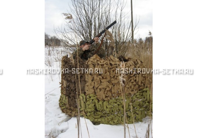 Маскировочная сеть МКТ-2П Поле 3х6 м – купить по цене 4500 руб. в интернет-магазине в городе Магнитогорск картинка 8