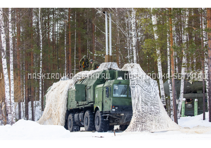 Маскировочный комплект МКТ-2С Снег 9х12 м – купить по цене 33200 руб. в интернет-магазине в городе Магнитогорск картинка 5