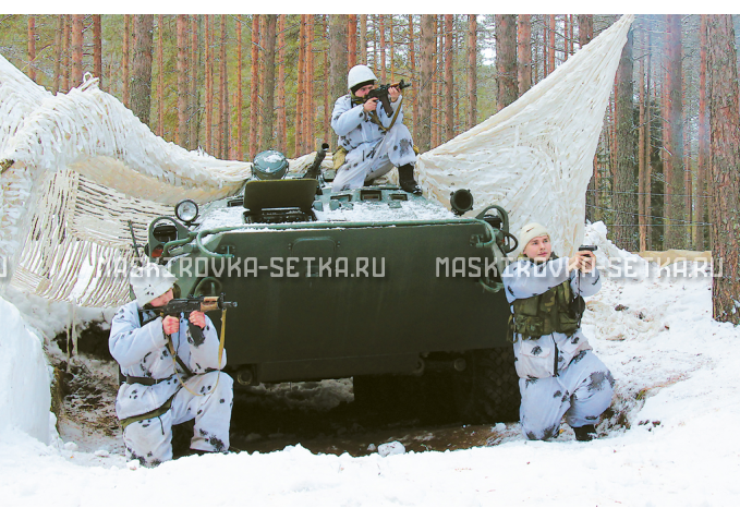 Маскировочный комплект МКТ-2С Снег 9х12 м – купить по цене 33200 руб. в интернет-магазине в городе Магнитогорск картинка 6