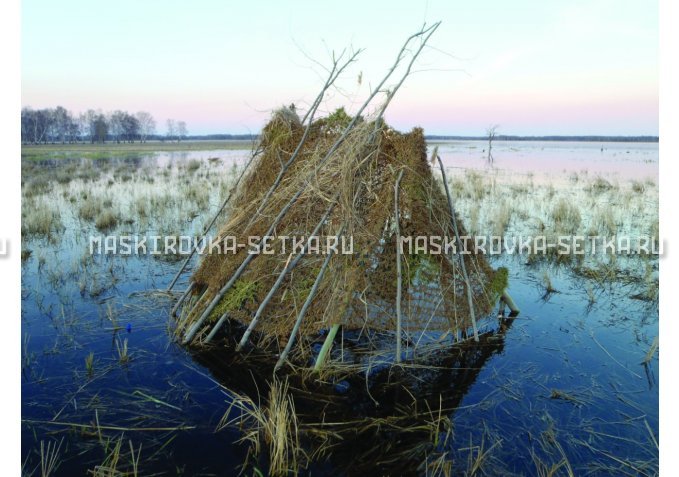 Маскировочная сетка МКТ-3П Солома 2х3 м – купить по цене 3750 руб. в интернет-магазине в городе Магнитогорск картинка 3