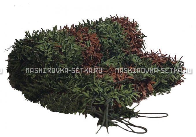 Маскировочная сеть Зеленя 2х3 м (зелено-коричневая) – купить по цене 3200 руб. в интернет-магазине в городе Магнитогорск картинка 5