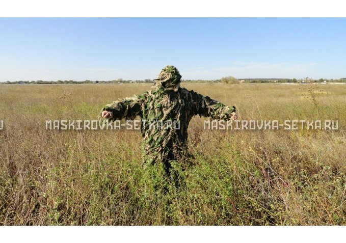 Маскировочный халат Taganrog Кикимора – купить по цене 3550 руб. в интернет-магазине в городе Магнитогорск картинка 1